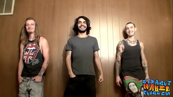 Straight Devin Reynolds and Kenneth Slayer 3way masturbate
