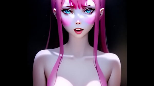 Pink haired big boobs hentai 