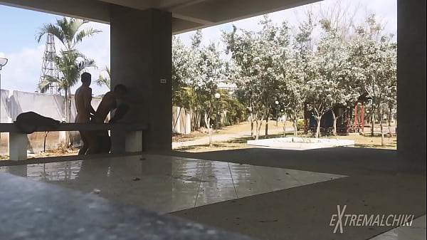 Twinks Sex Near Football Field Friends Play thumbnail