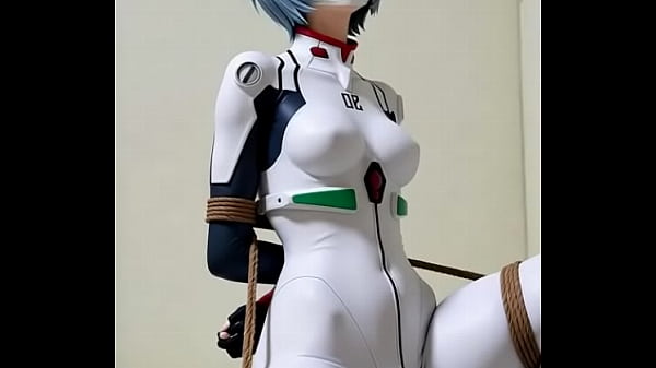 Rei ayanami bounded and struggling 