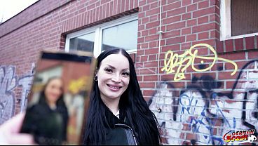 Nonton German Scout - Huge Ass German Tattoo Model Mandy Heart Pick Up For Casting Fuck thumbnail