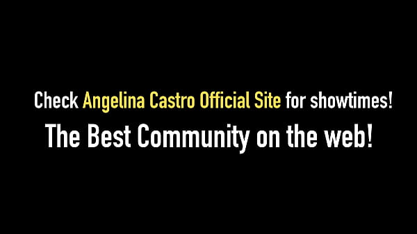 Tutorial of angelina castro teaching how to blow & drain dicks