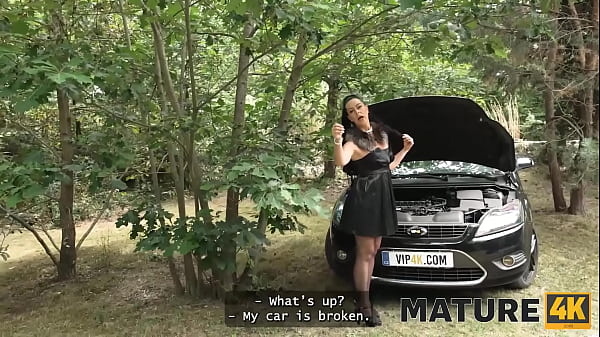 Play MP4 - MATURE4K&period; Mature whore Texas Patti is fucking on top of her car in front of her husband