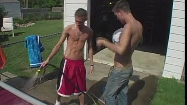 Male models Jace and Troy kiss, eat and fellate every slick inch of 