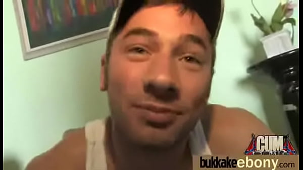 Ebony gets group cumshots 18 