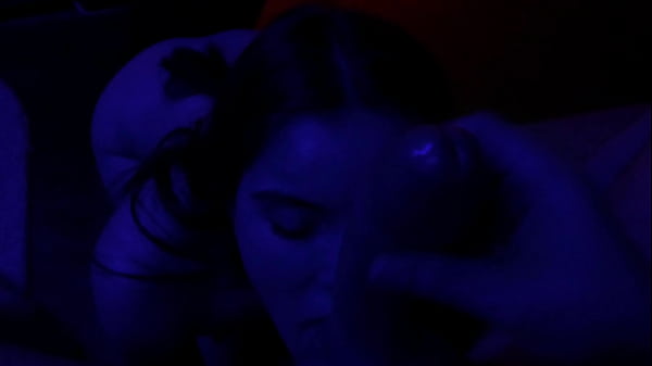 Christmas Blowjob and ass licking tiny petite teen POV