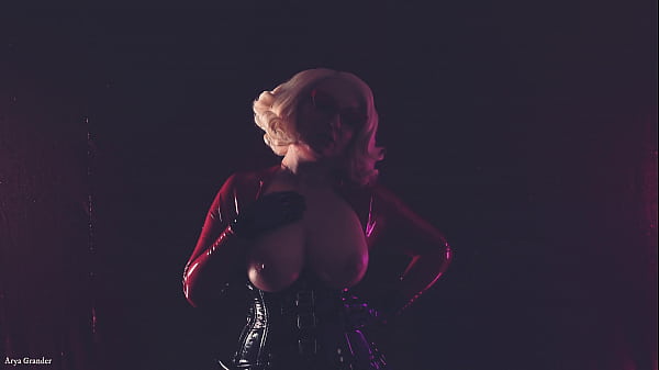 Hot horny milf loves fisting and latex with bondage perfect slut with big ass and natural tits