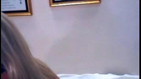 Sexy blonde shows body off on european cam 