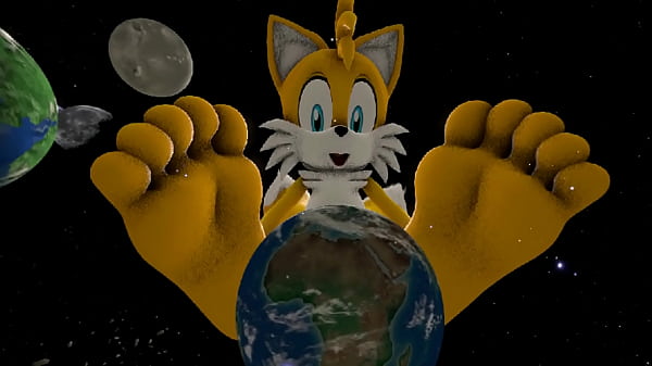 Macro tails feet earth 