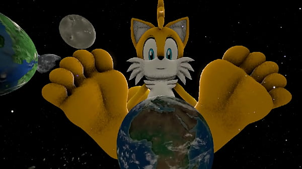 Macro tails feet earth