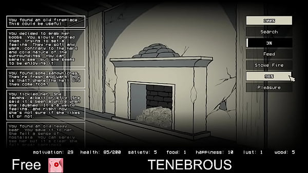 Tenebrous free game itchio interactive fiction 
