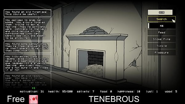 TENEBROUS (free game itchio)  Interactive Fiction 