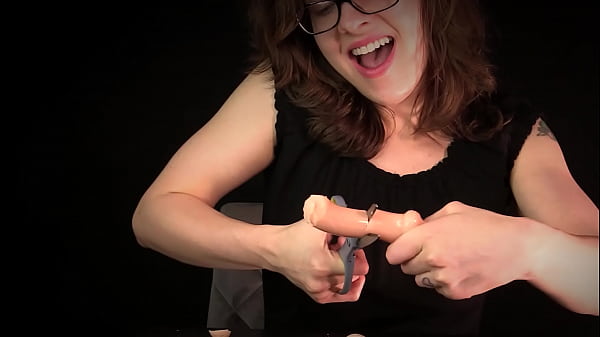 Dildo Destruction Video Naughty Milf Wife Experience Sex Toy Destroy thumbnail