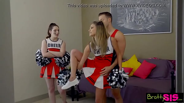 Bff catches stepbro creaming his sisters pussy