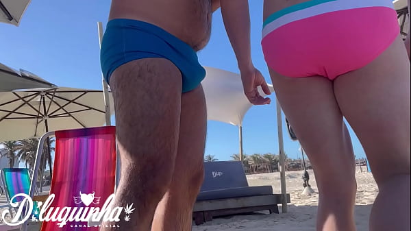 I Met 2 Foreigners On The Beach And They Invited Me To Fuck In Public In The Tent Next Door thumbnail