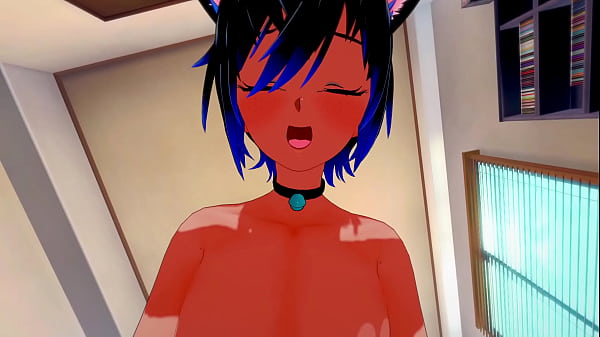 Yaoi - Two Catboys Fucking Cowboy Style With Creampie thumbnail