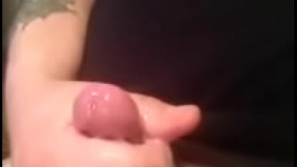 Jerking my small cock and big cum load