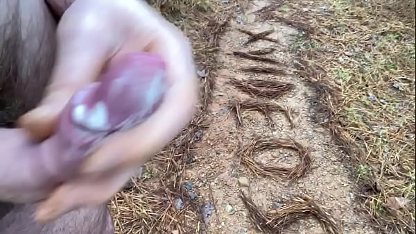 Creamy Dick Out On The Trail, Enjoying Myself Out In Nature. So Nice. Hope You Enjoy. thumbnail