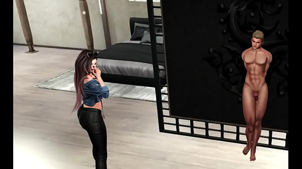 Play MP4 - Babydoll showing her dominatrix powers over blonde guy &lpar; more on red &rpar;