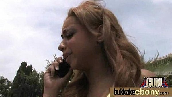 Ebony babe in group sex hardcore action 1 