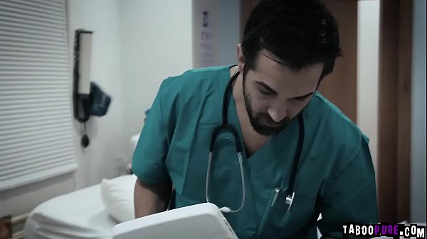 Creepy doctorfucks histeen patient Arya Fae!