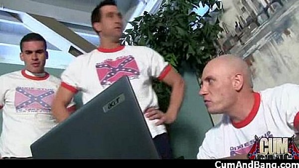 Ebony girl gets slammed by some white dudes 29 