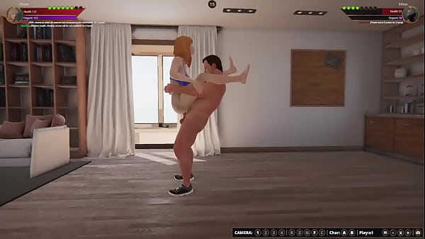 Play MP4 - Ethan vs&period; Olwen &lpar;Naked Fighter 3D&rpar;