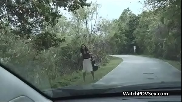 Backseat love with_Latina stranger