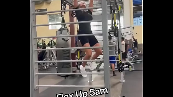 Flex  Up 5am! Swinging Around!Gym time! 