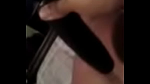 Fucking her with a cucumber