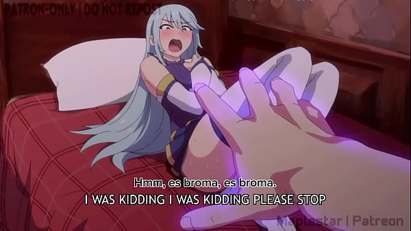 Hentai sub espa&ntilde;ol maplestar kazuma y aqua konosuba 