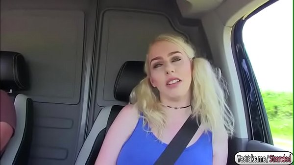 Graces car was wrecked after her bf loses control while driving a guy came and rescued her in his car she tells him everything that happened the guy tries to make her feel better by letting her suck