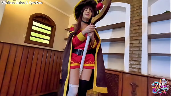 Nonton Zne Cosplay - Megumin From Konosuba Ft. Waifus Juice & Qrozne [free Scene] thumbnail