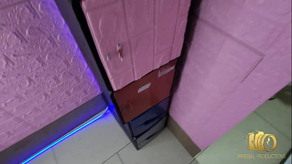 The beautiful classmate asks him on her knees to help him get through the semester and he fucks her in the lockers 