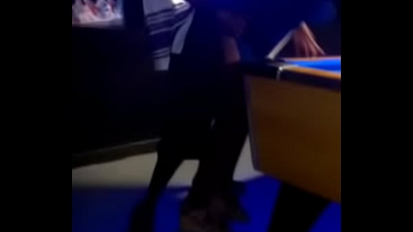 Banging Alexis onpool table