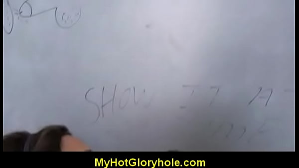 Gloryhole dick sucking 24