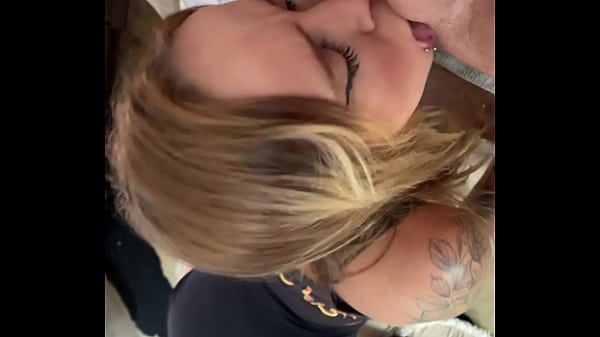 BIG BOOTY LATINA BLONDE DEEPTHROAT RIMJOB - Amateur Cowgirl POV Riding 