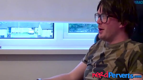 Busty redhead Lucy Lane_sucking_cock at_nerd casting