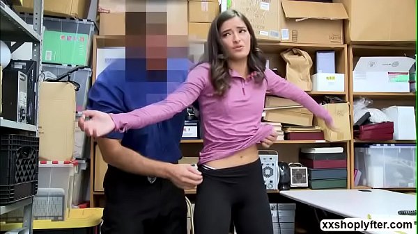 Shoplifter Emily gets fuck by LP officer