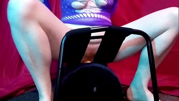 Sexy booty and sex chair play