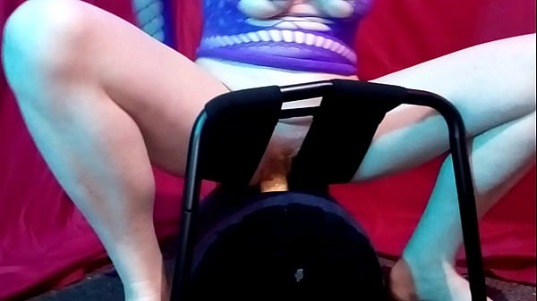 Sexy booty and sex chair play