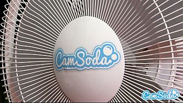 Lena paul masturbating with a fan