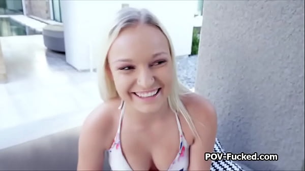 Slow Suck And Fuck With Pretty Blonde Outdoors thumbnail