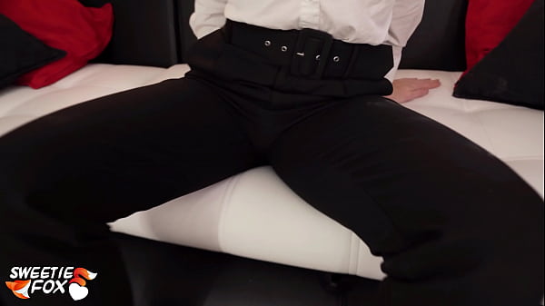 Redhead student with big tits playful sucks fucks till cumshot