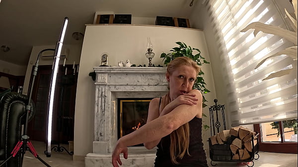 Romantic Evening In Sexy Nylon With My Latex Dildo thumbnail