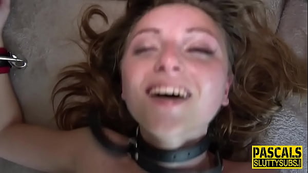 Gagged_whore deepthroats Pascals cock