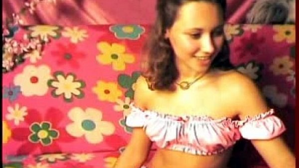 Russian Girl shows her feet and a cool strip in PRIVAT! 