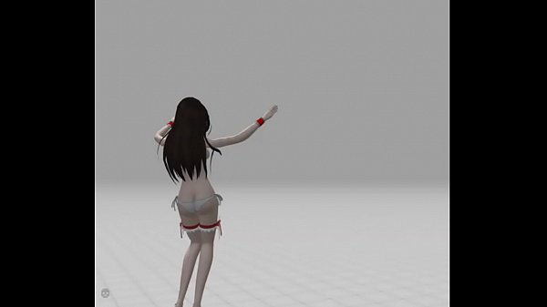 Cute Anime girl_strip tease Hentai