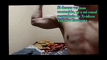 Yo divirti&eacute_ndome en la intimidad de mi habitaci&oacute_n como lo hacen las mujeres cuando se sacan sus packs, mi cuerpo atl&eacute_tico para ellas, para su deleite parte 2