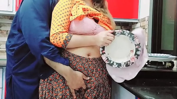 Play MP4 - Full Video &colon; House wife Anal Fucked in Kitchen While Cleaning Plates With Very Hot Clear Hindi Voice